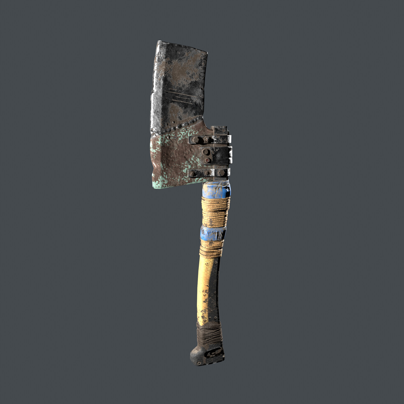 Suleman Ali - post apocalyptic axe