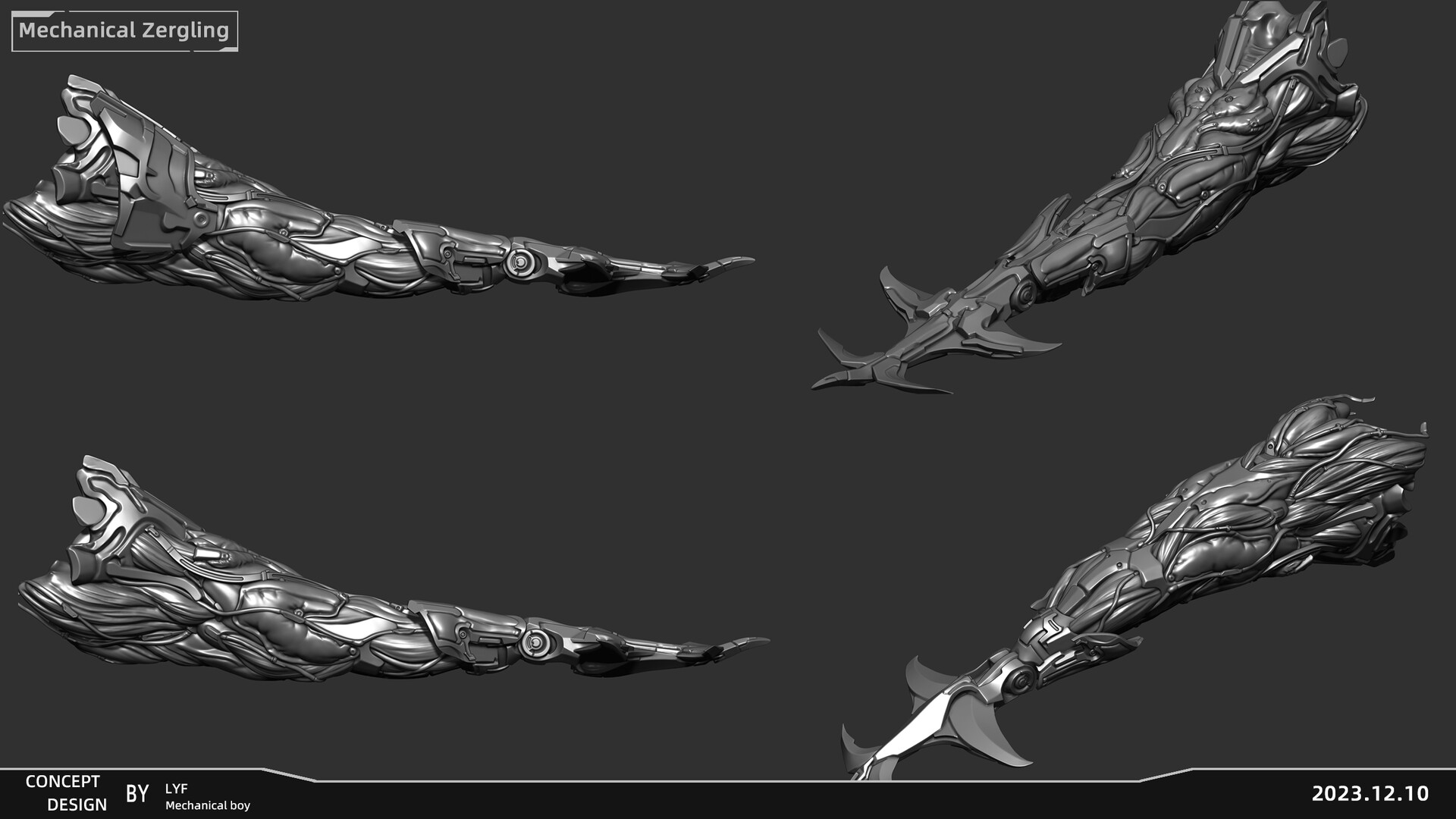ArtStation - SC2：Mechanical Zergling Final edition