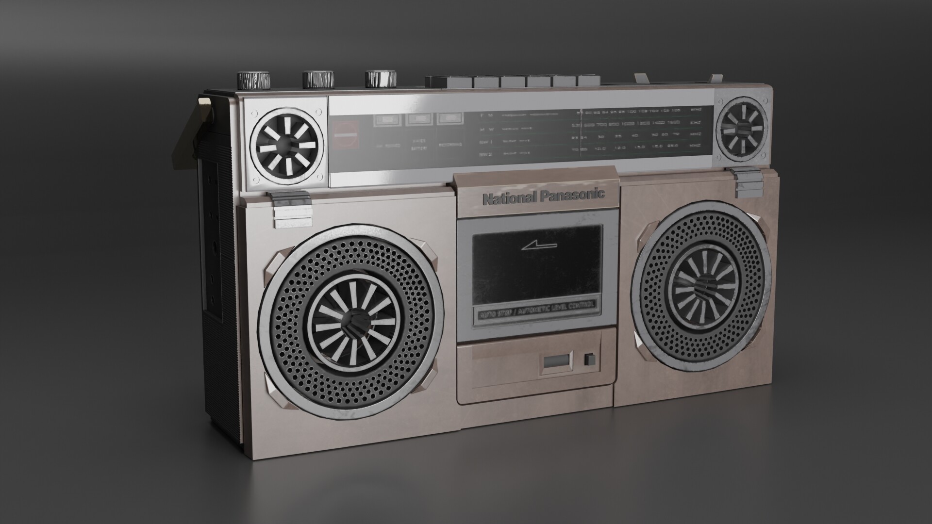 ArtStation - NATIONAL PANASONIC RADIO - RX-5010F