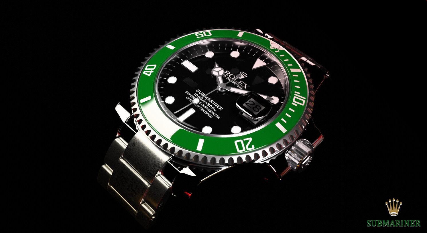 ArtStation Rolex Submariner date