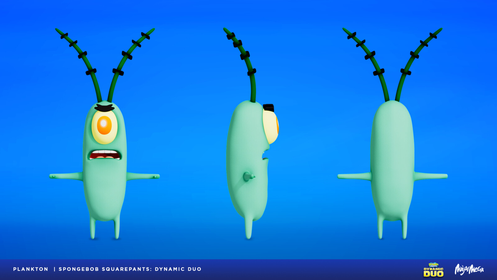 Chris Morris Plankton SpongeBob SquarePants Dynamic Duo