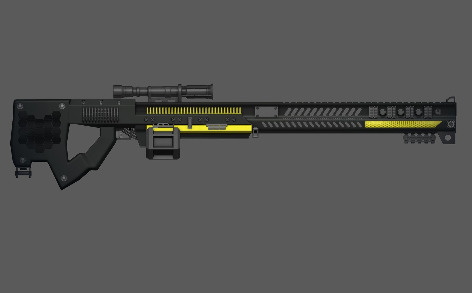 Sasha's sniper rifle