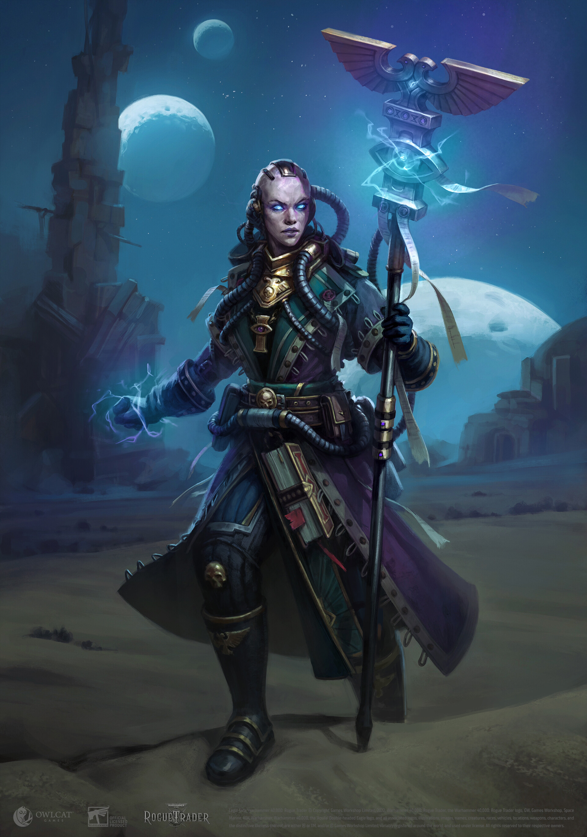 Svetlana kostina warhammer 40 000 rogue trader psyker
