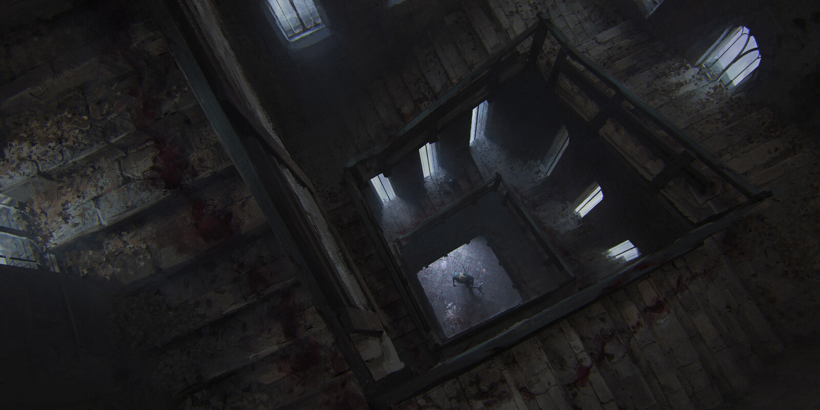 Belfry staircase