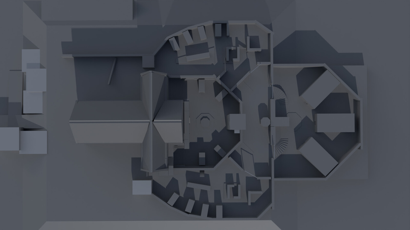 Unreal Engine layout