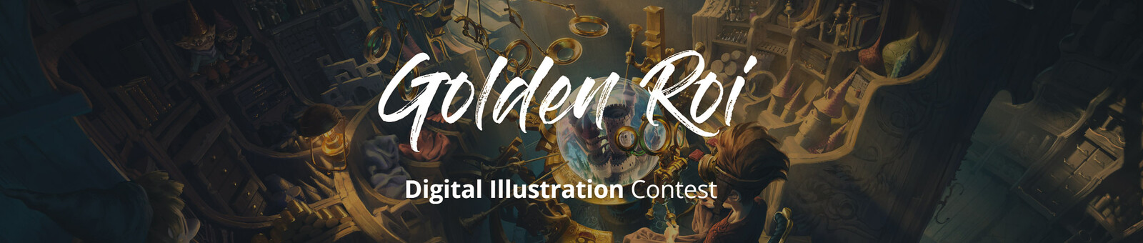 Golden Ticket Art Contest!
It's happening right now, you have until Feb 29th to enter, and I will be one of the three judges. 
https://roi.geniusacademy.it/en/golden-roi-contest-2/