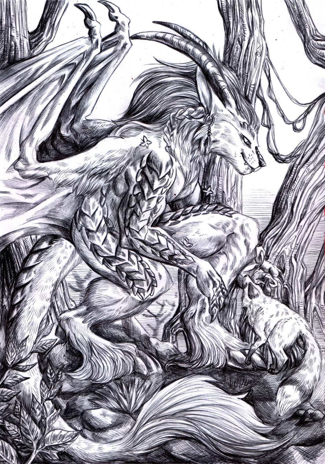 WIP 2 - Ballpoint pen texture