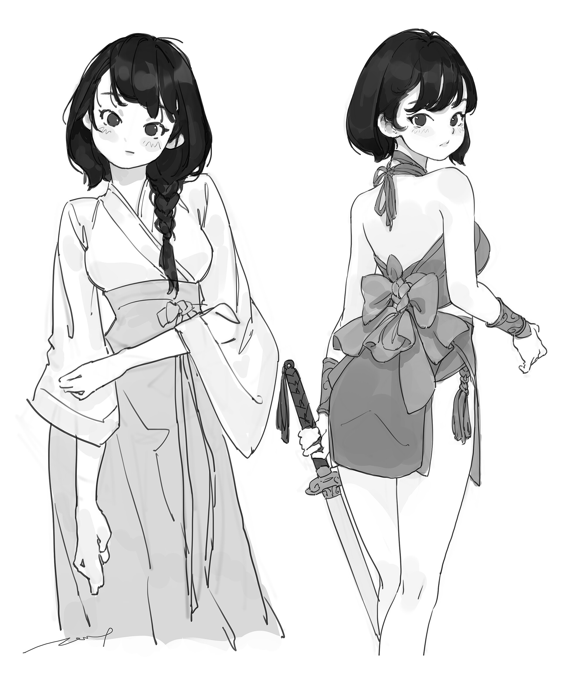 ArtStation - 一些速写