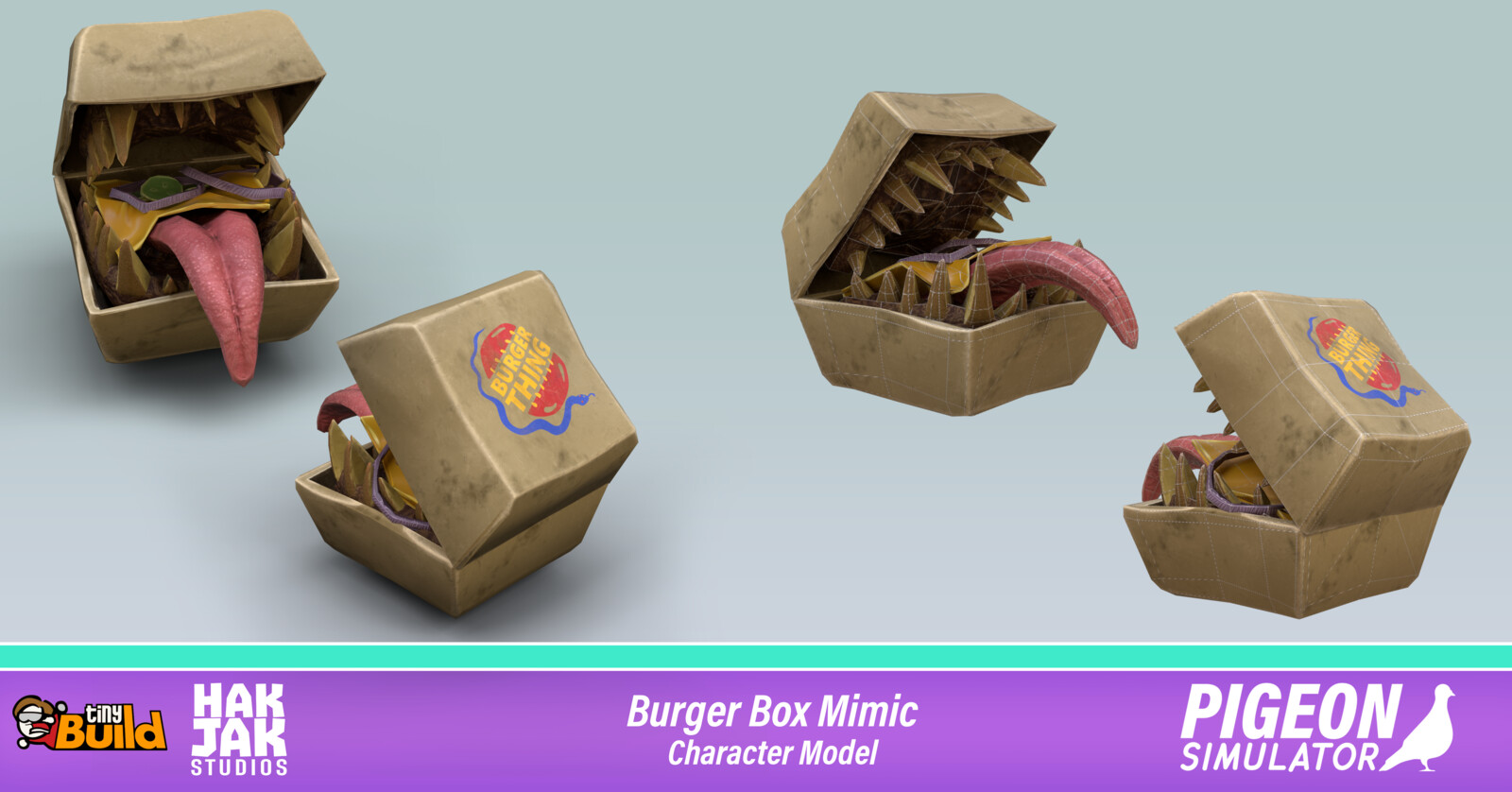 "Bungus" the Burger Mimic - Character Model