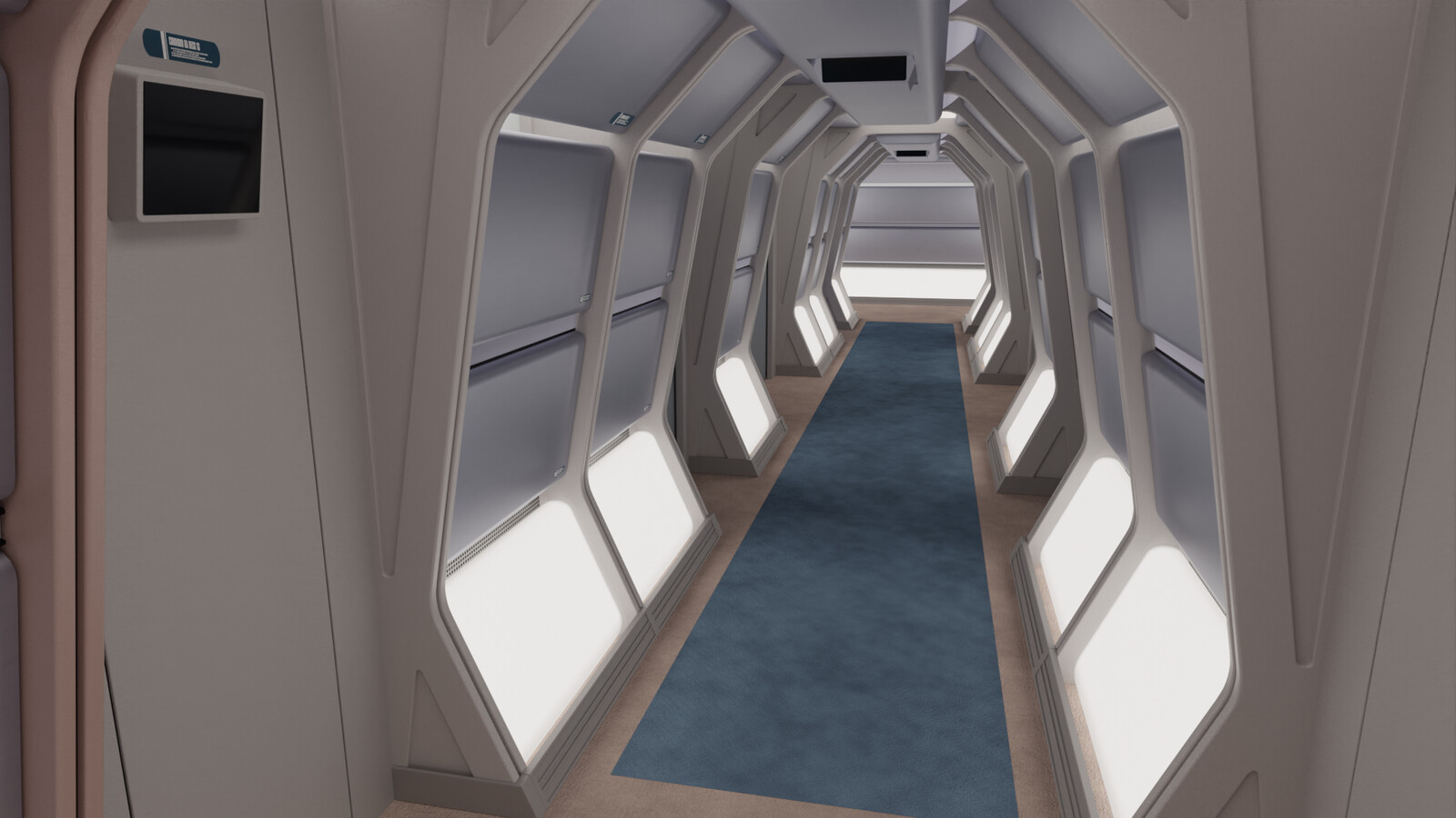 This image and all subsequent images attempt to recreate never before seen parts of deck 13.
