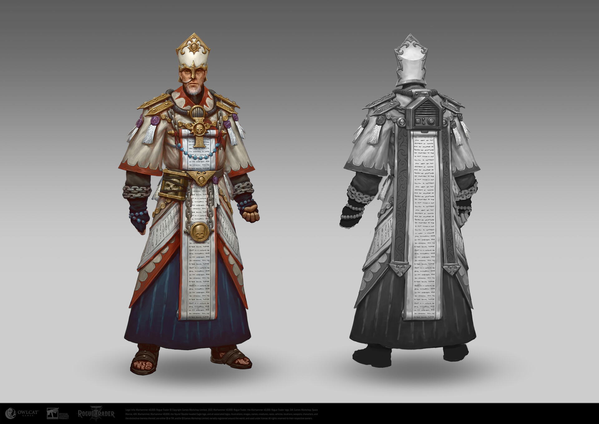 Ilia Bodaikin Warhammer 40,000 Rogue Trader Player origins.