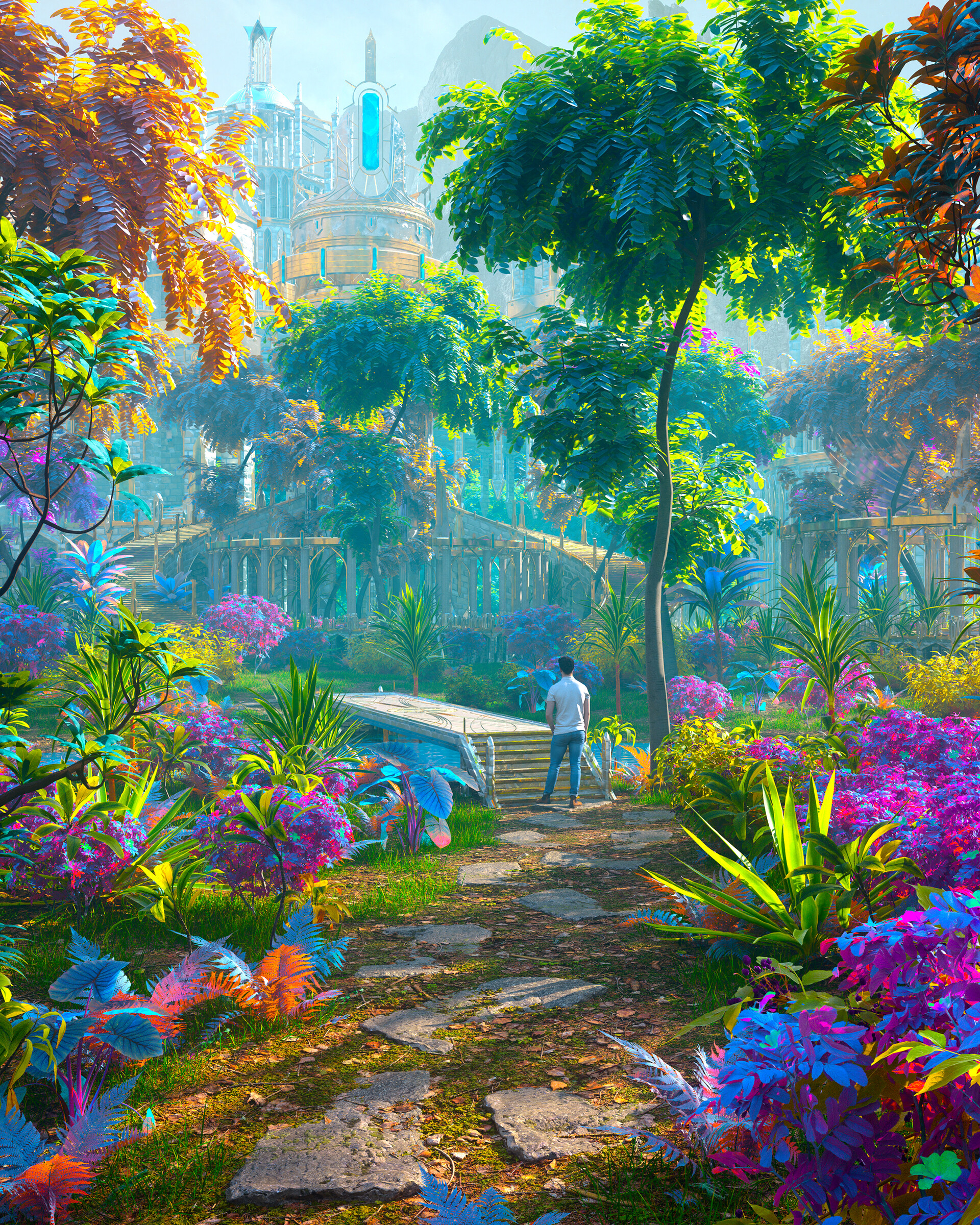 ArtStation - Enchanted Gardens II
