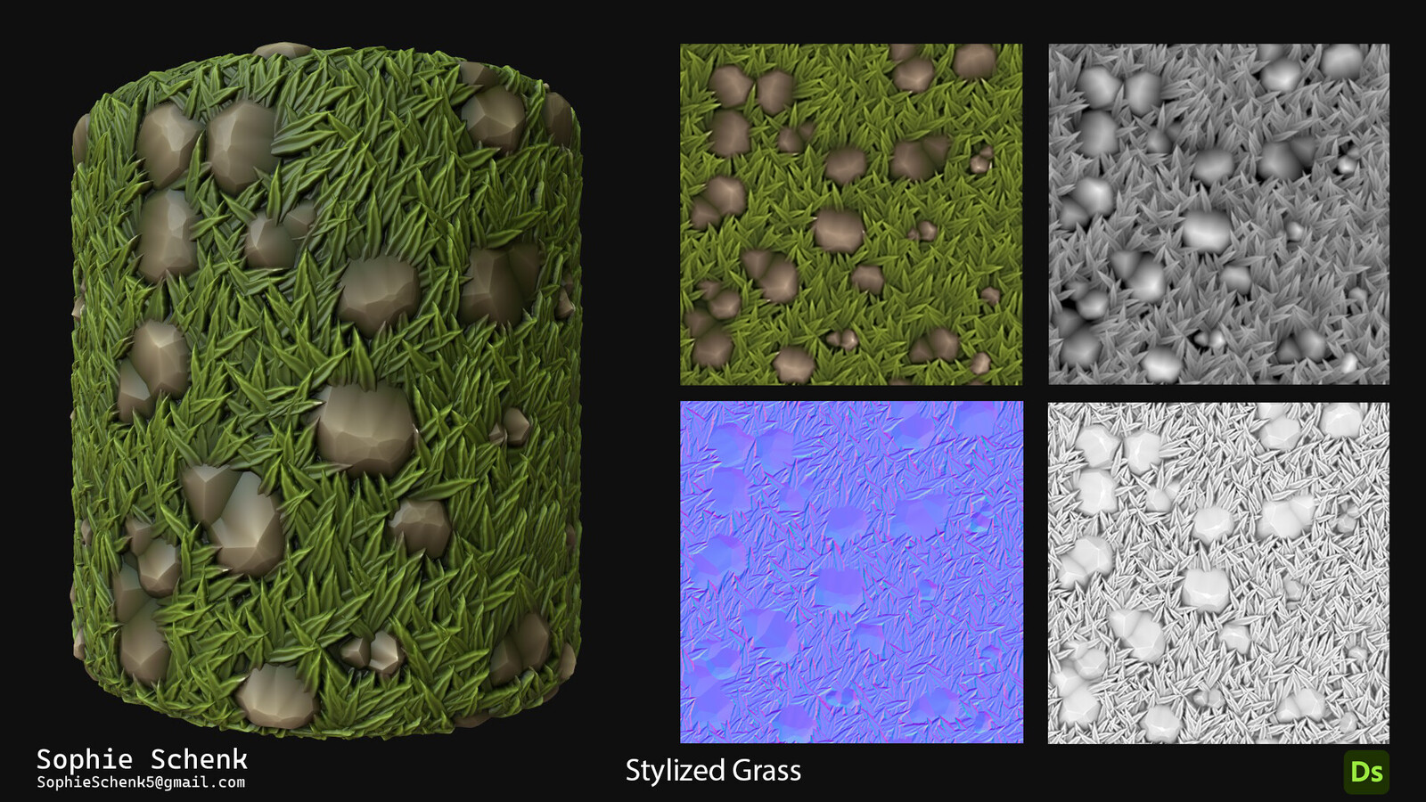 Materials I made using Substance Designer