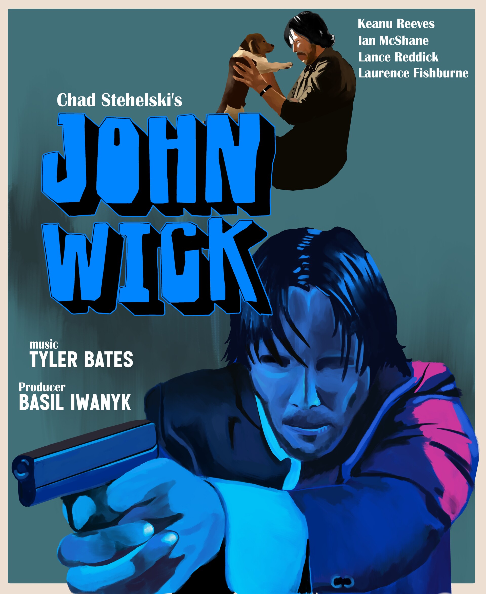 ArtStation John Wick 1 Fan Poster