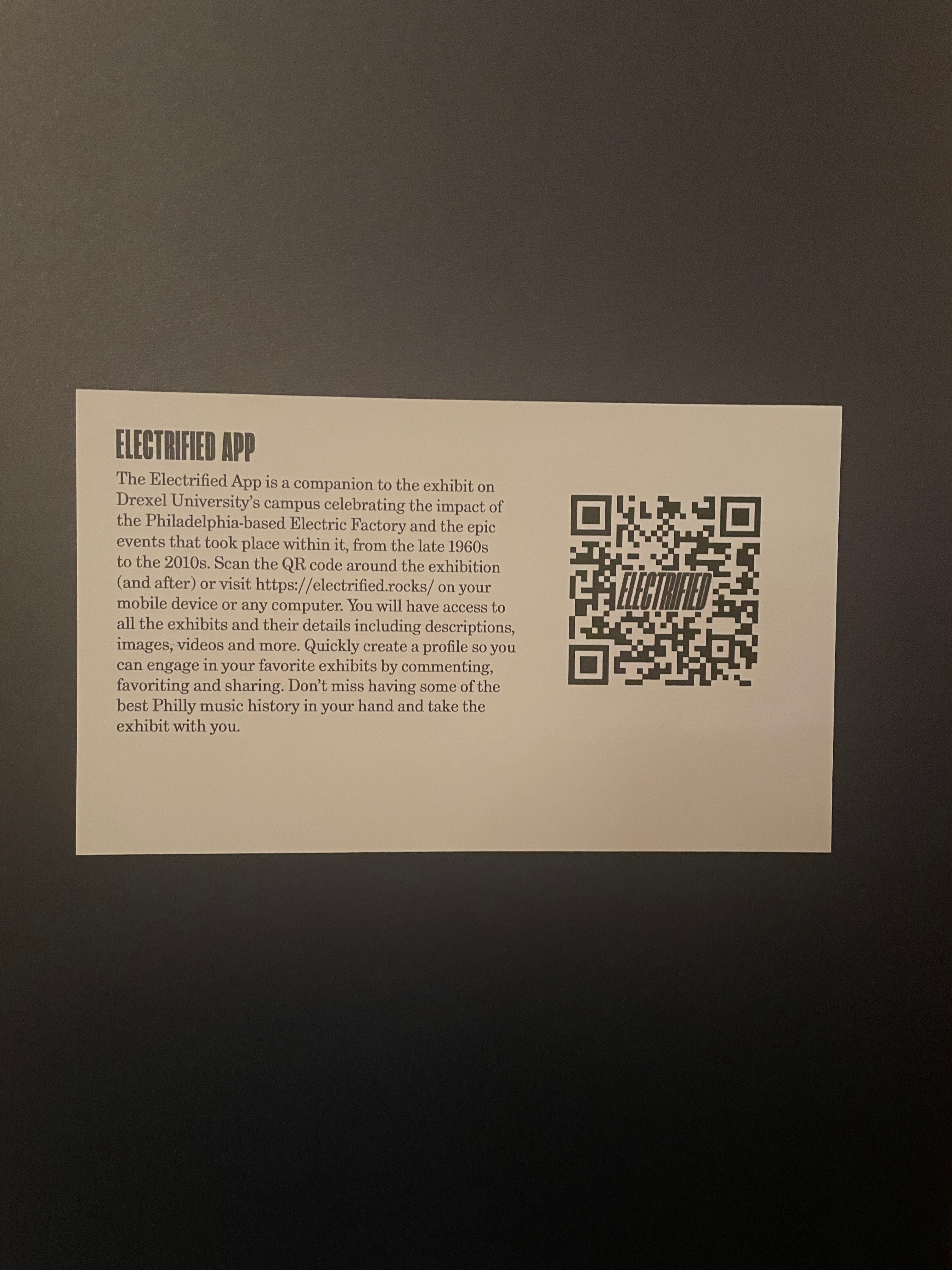 Electrified App