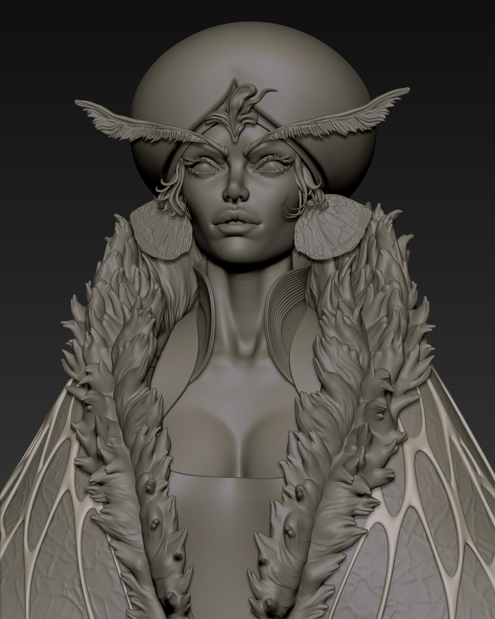 ArtStation - Moth Girl