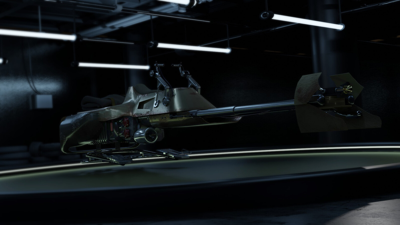 Aratech 74Z Speeder Bike