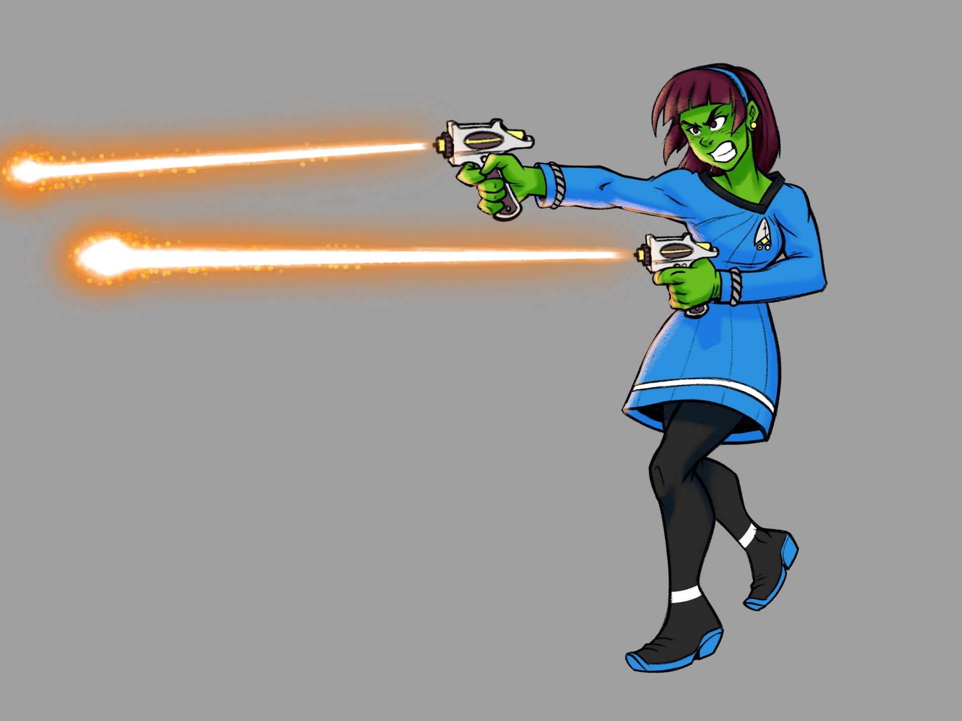 ArtStation Phaser blast SCI MED