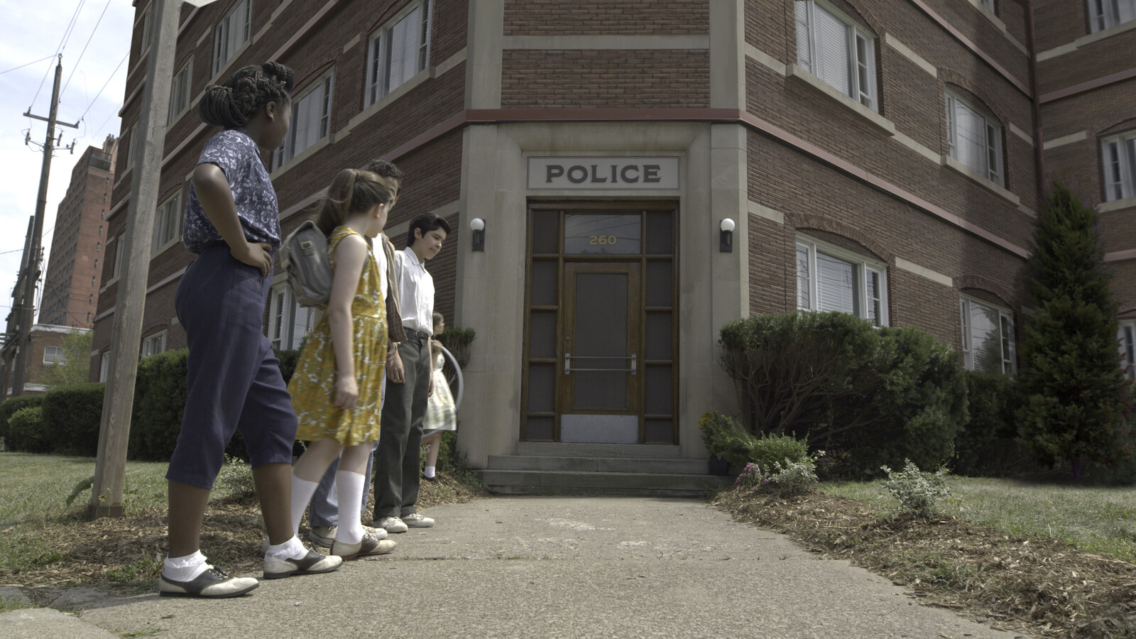 Ghostwriter: Police station (Set Extension)