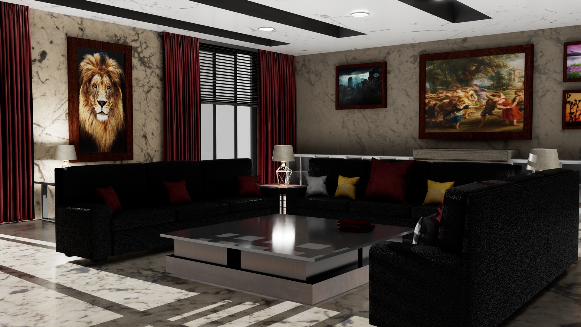 ArtStation - Living Room Nice