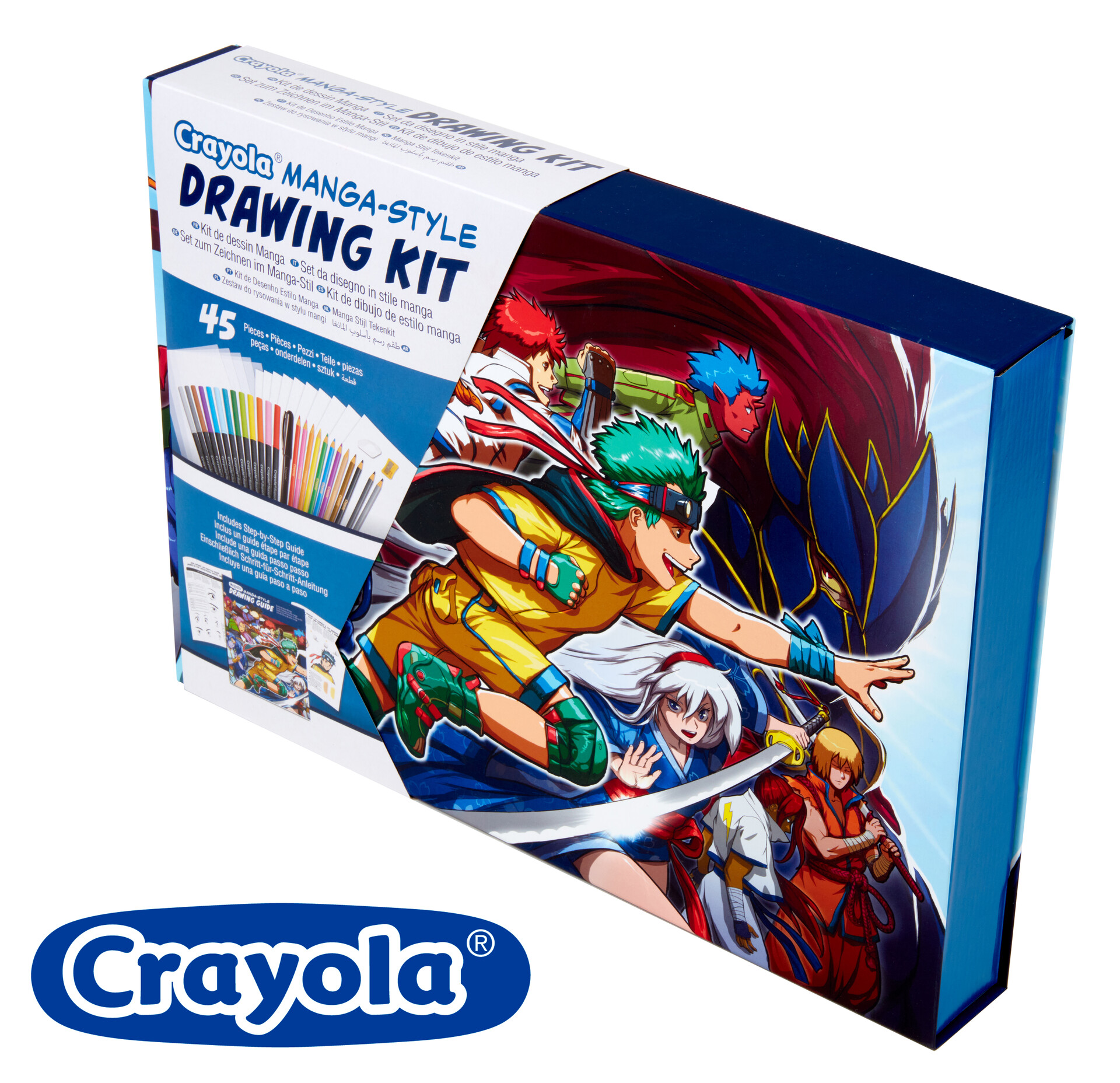 ArtStation - Crayola Manga-Style Drawing Kit
