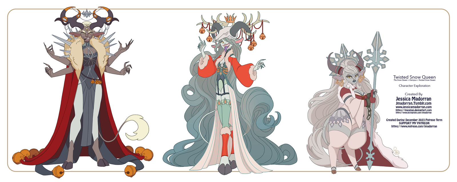 December 2023 Patreon - Twisted Snow Queen Character Exploration
