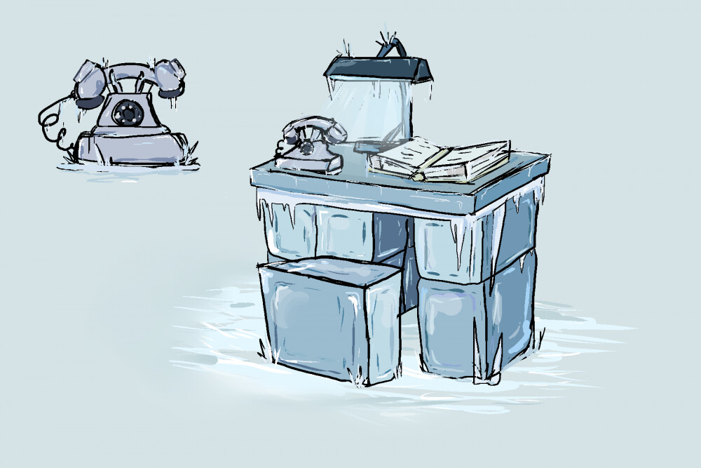 Ice Desk Concept