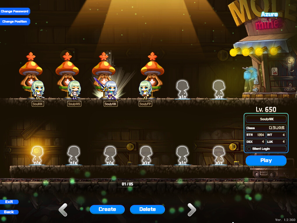 UI/UX Maplestory rework
