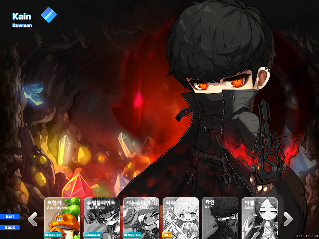 UI/UX Maplestory rework