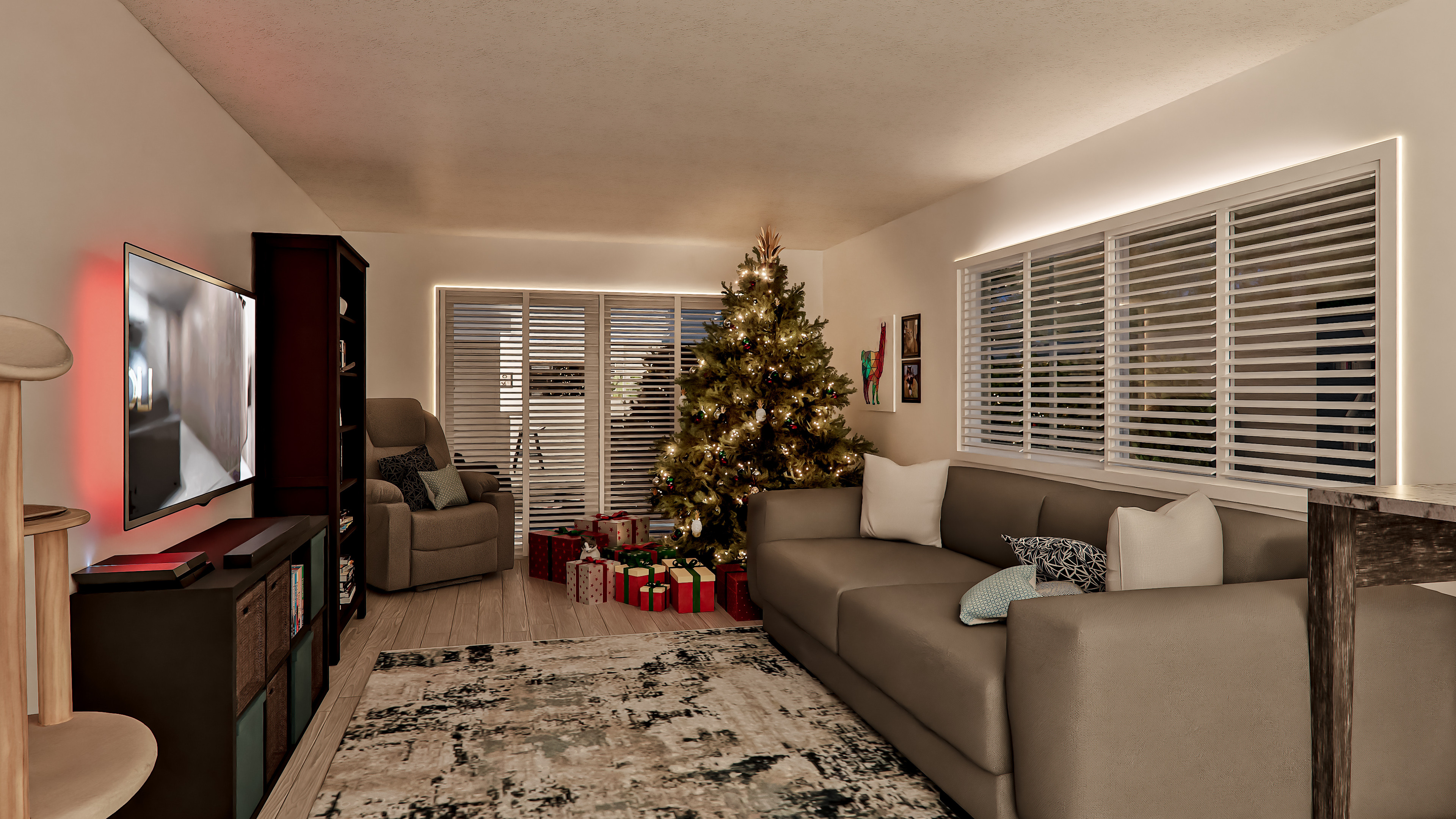 Our virtual holiday tree this year!