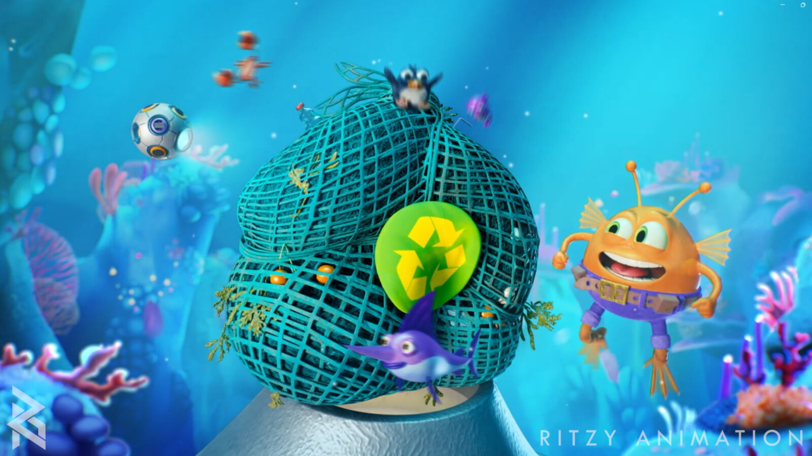 Bundled Net responsible for modeling, texturing and lookdev