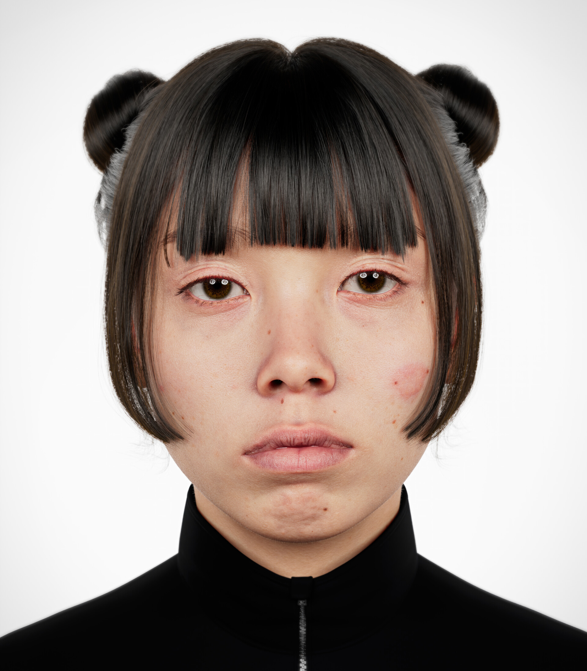 ArtStation - Kumiko 3D portrait