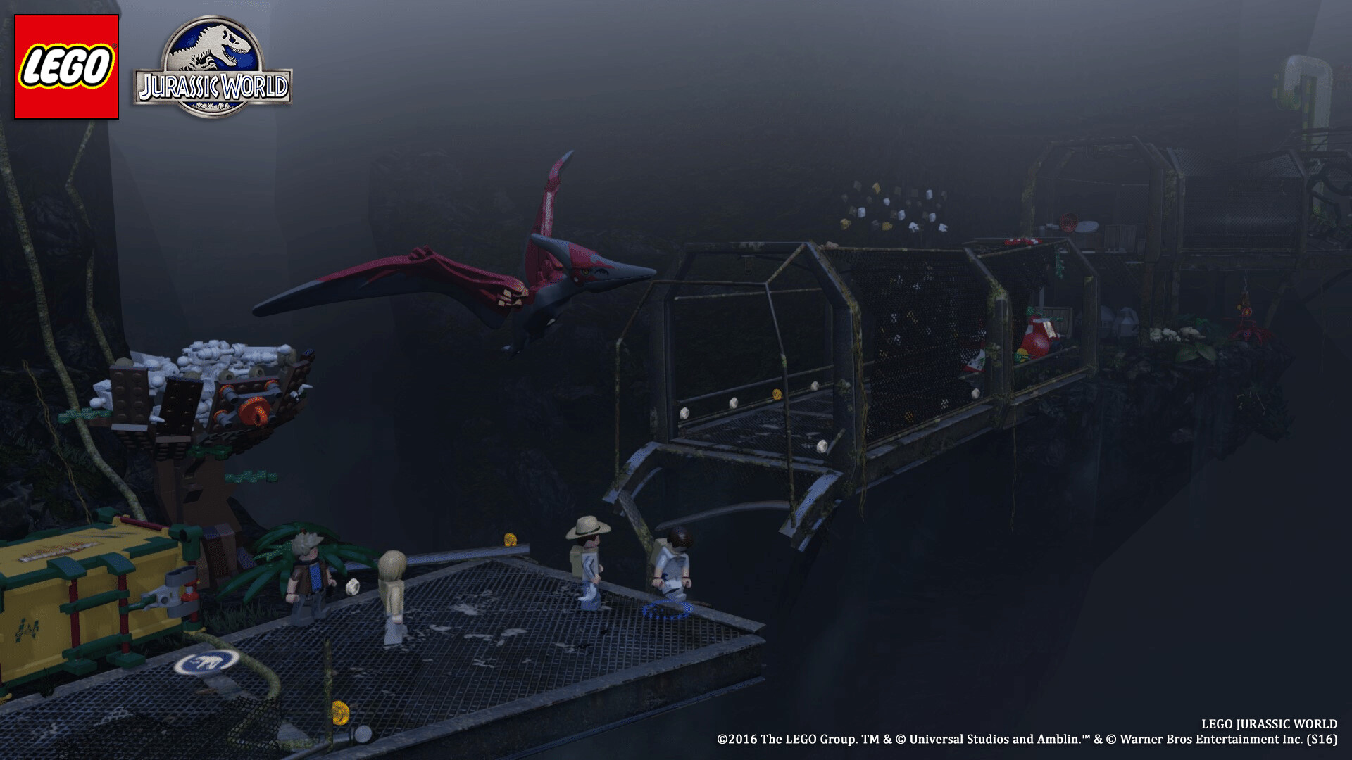 Lego jurassic hotsell world bird cage