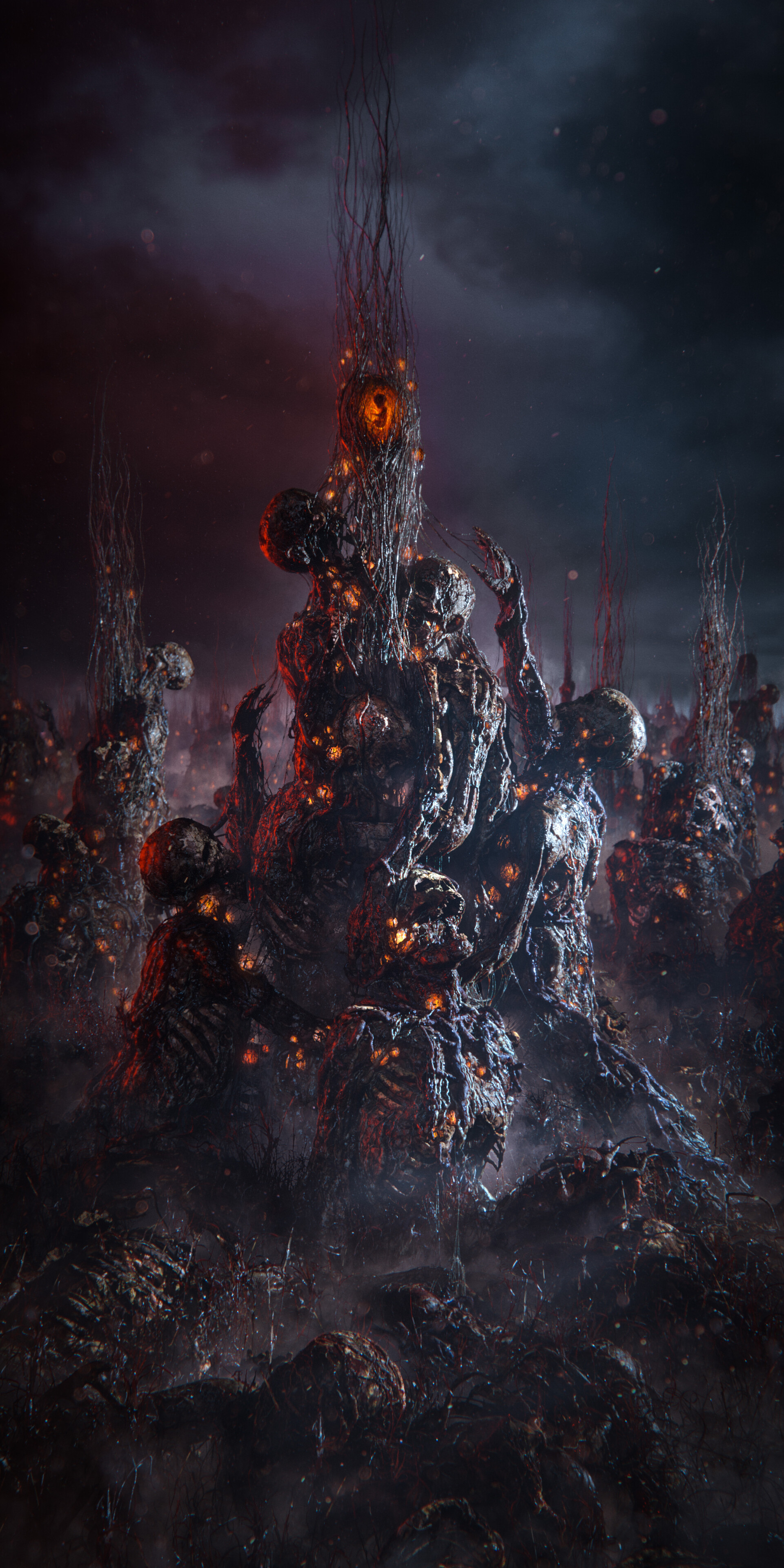 ArtStation HELLGROWTH Corpses