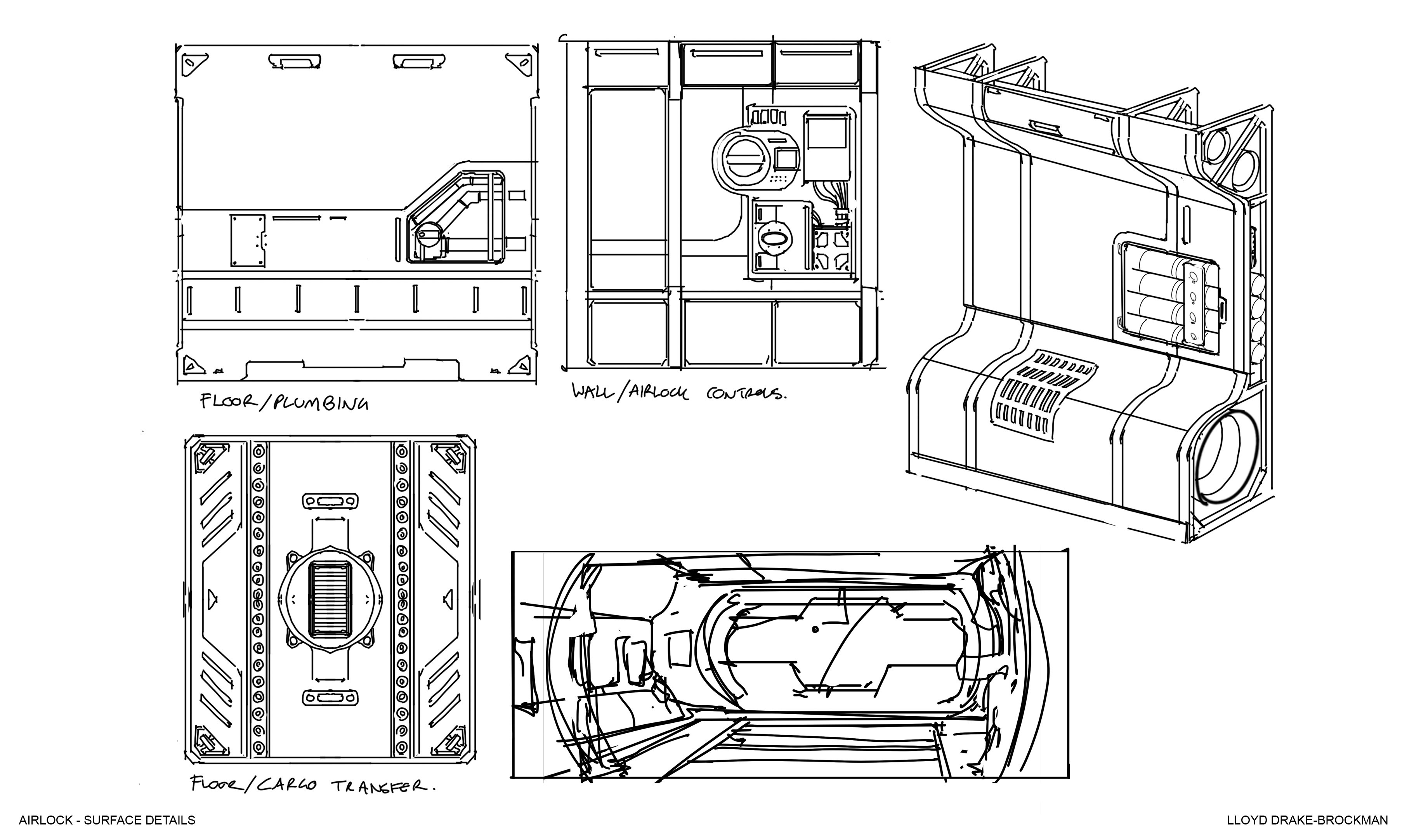 First sketches
