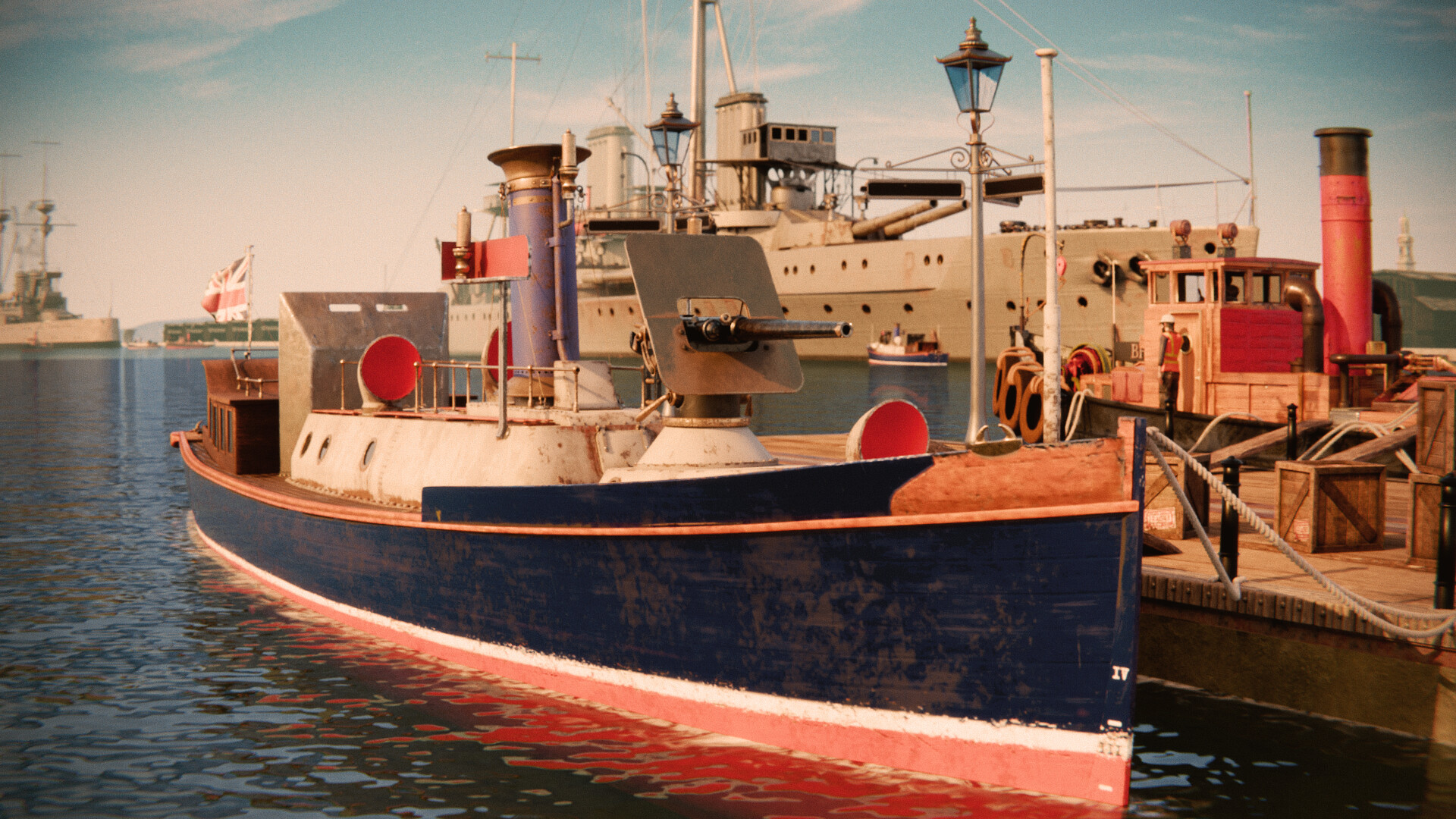 ArtStation - Steam Pinnace (Ship's boat)