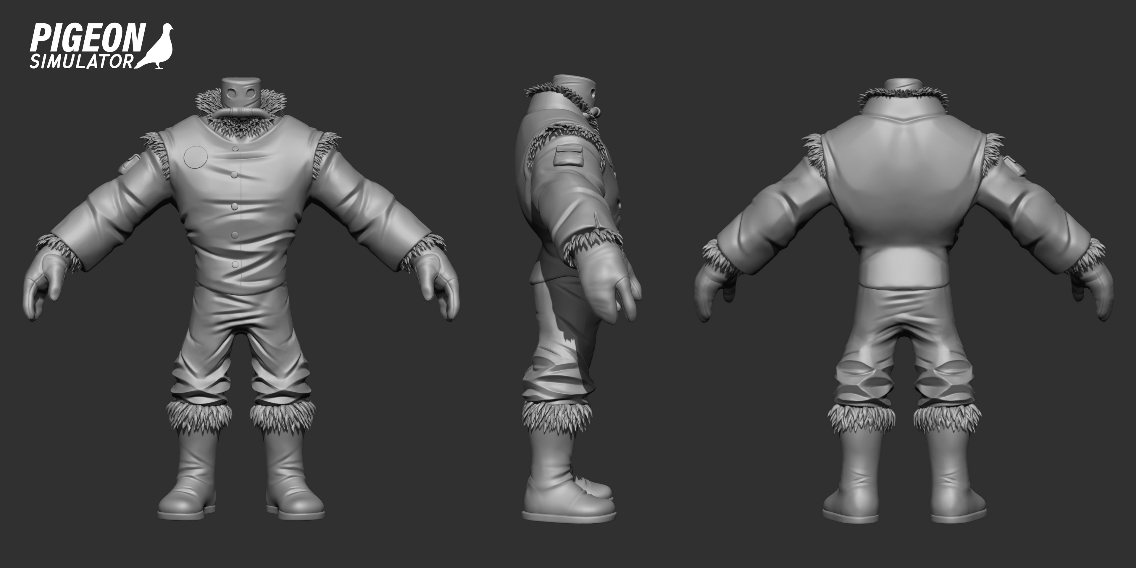 High resolution sculpt of his "icy" form