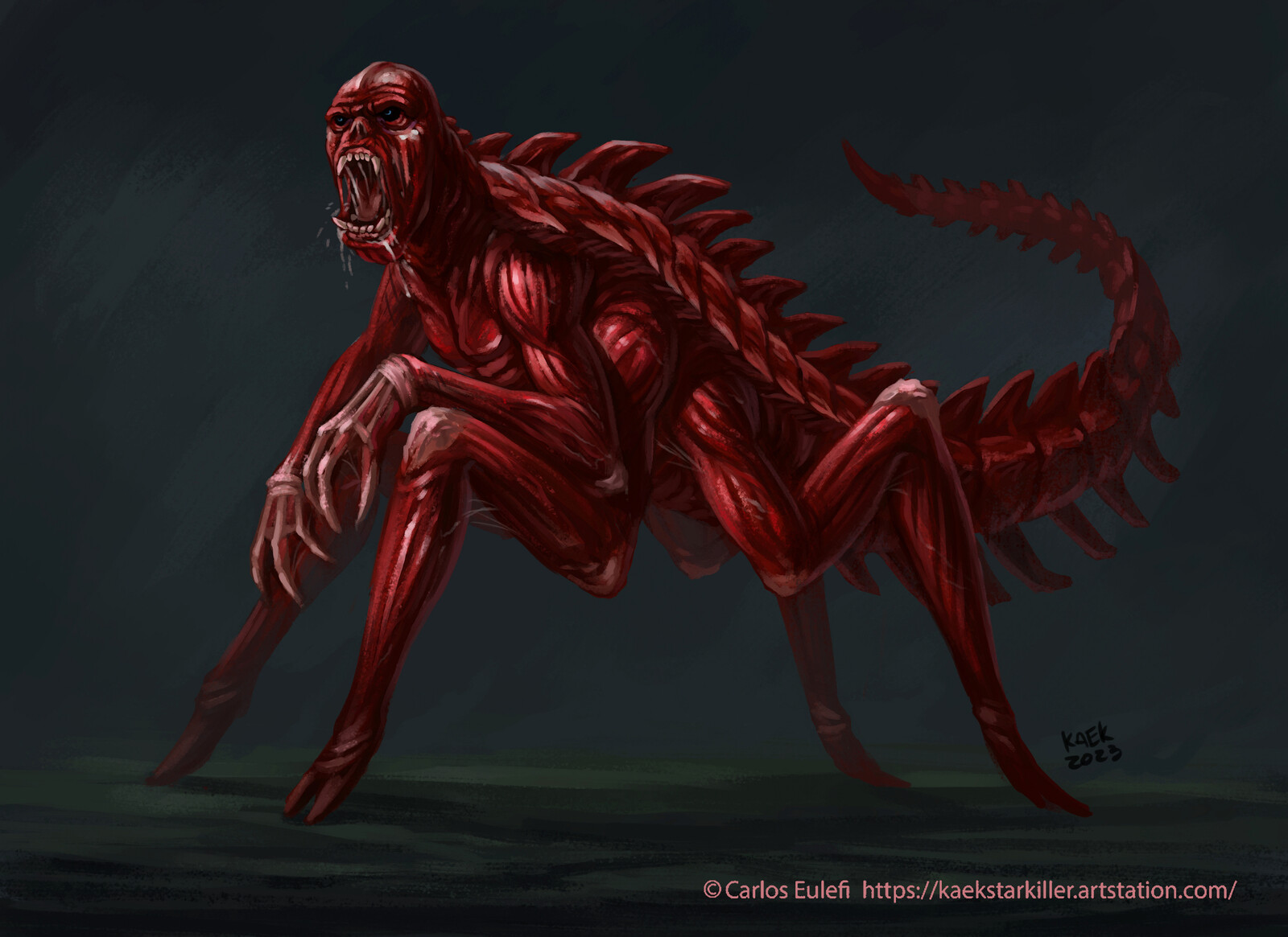 finished, painted on clip studio paint