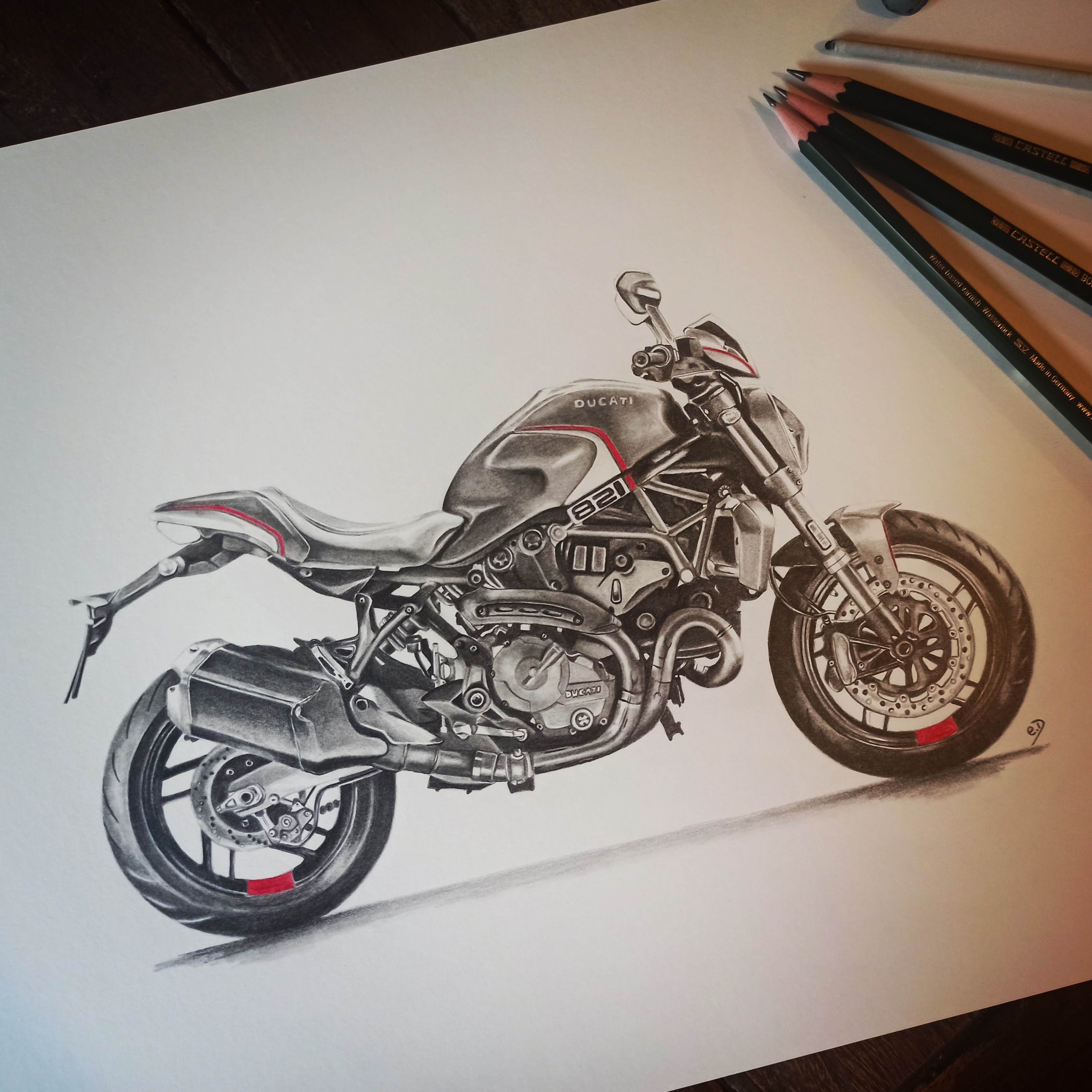 Ducati shop monster 128