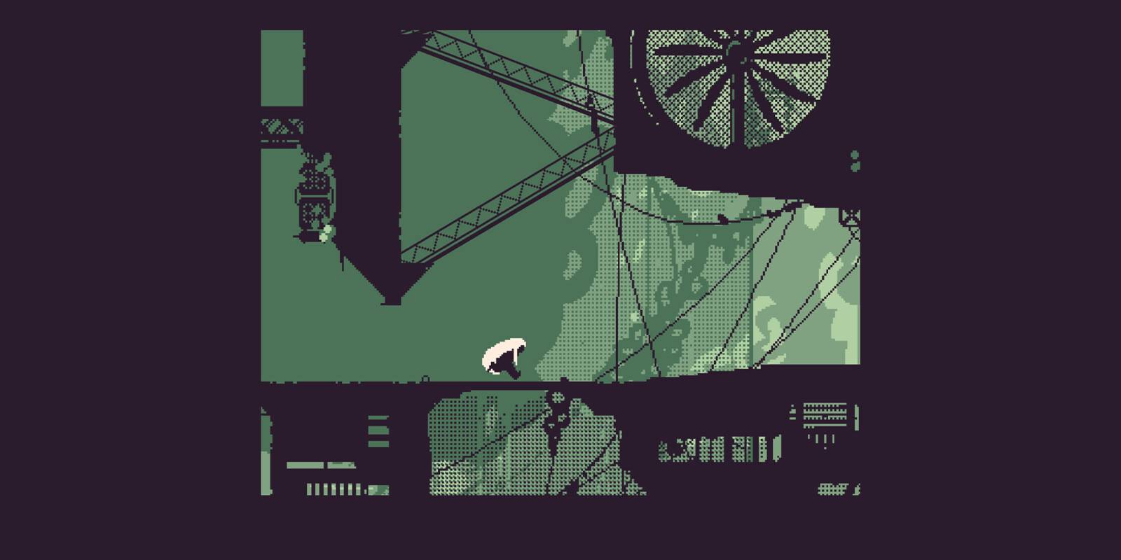 A chase scene that I decorated for level 3.