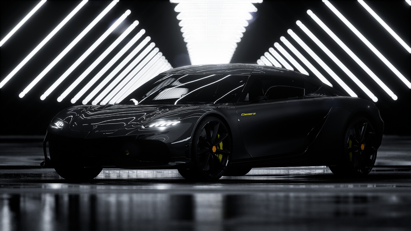 ArtStation - koenigsegg gemera Unreal render