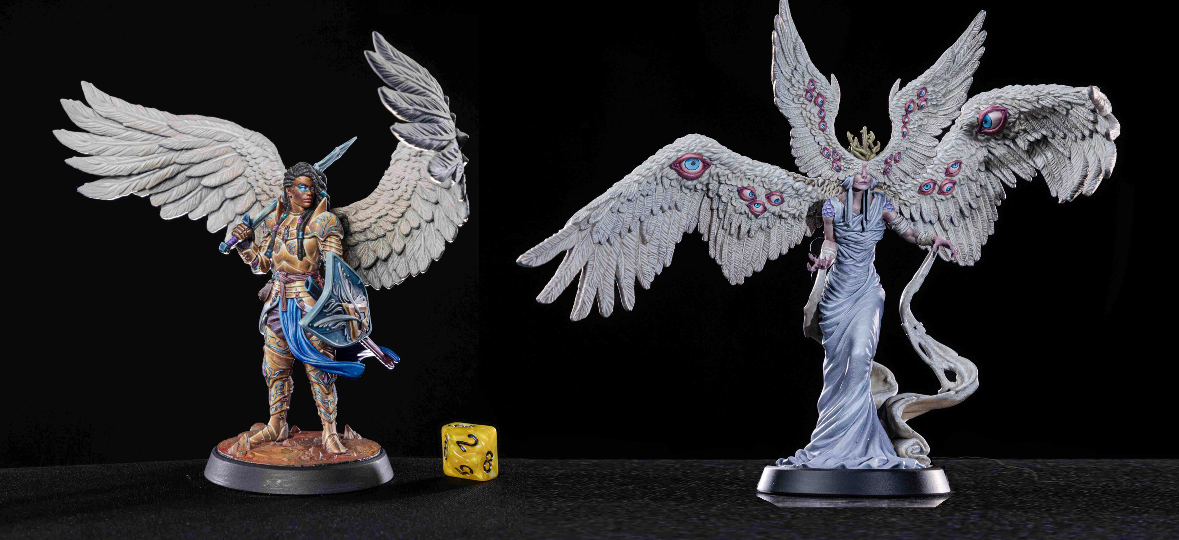 3D models made by Douglas Martins (Malak) and Rodrigo Graça (Cherub), hand painted by Filipe Gomes