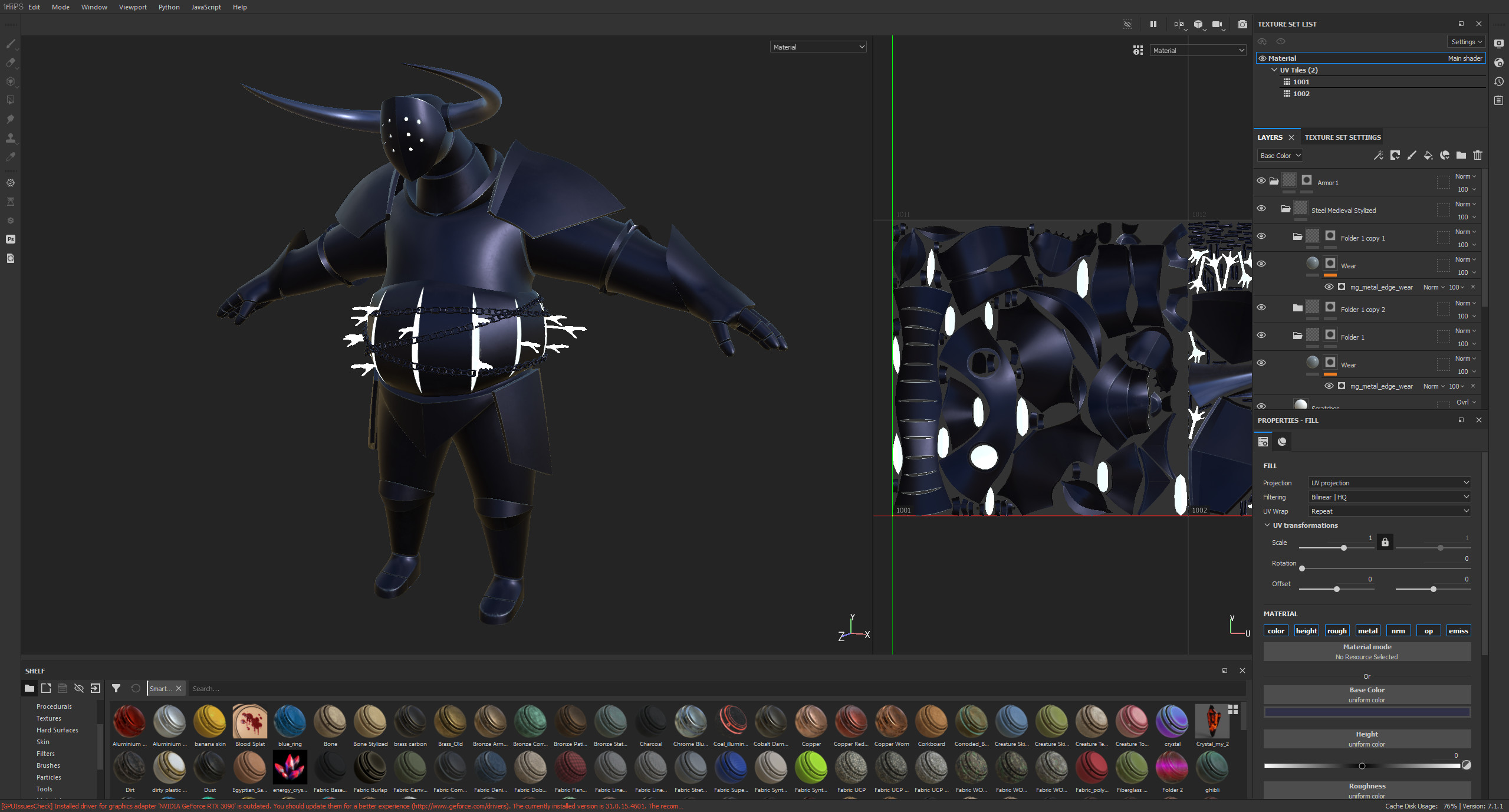 In Substance Painter