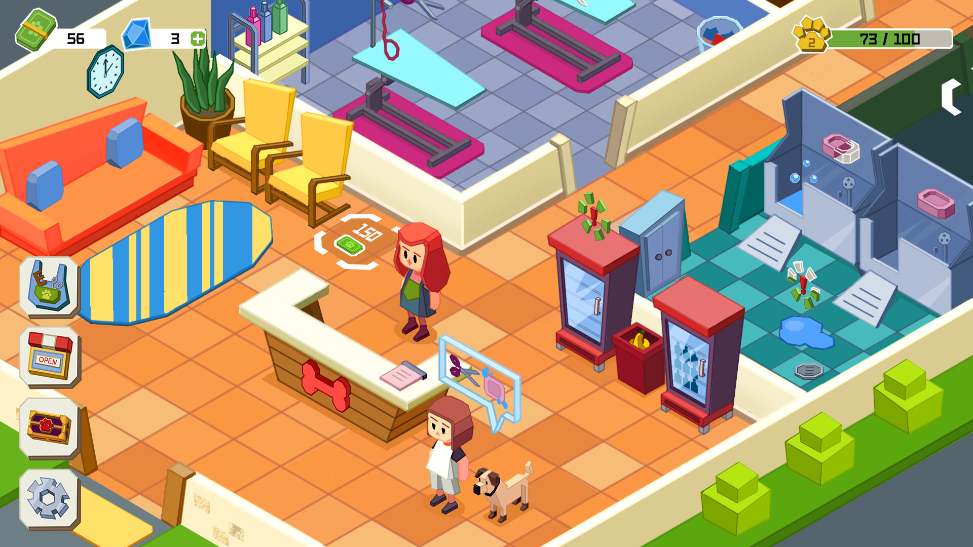 Groom room idle best sale