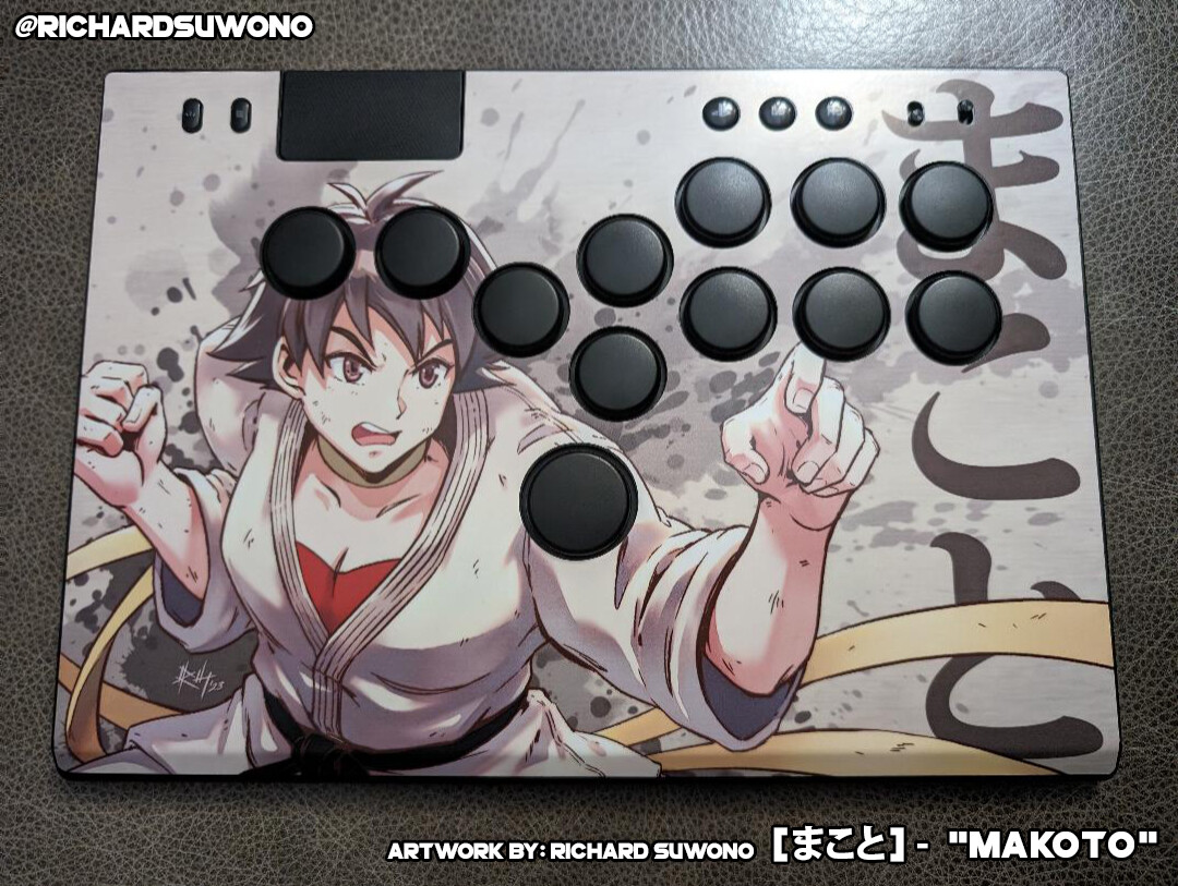 [まこと]-"Makoto"
(FightStick)