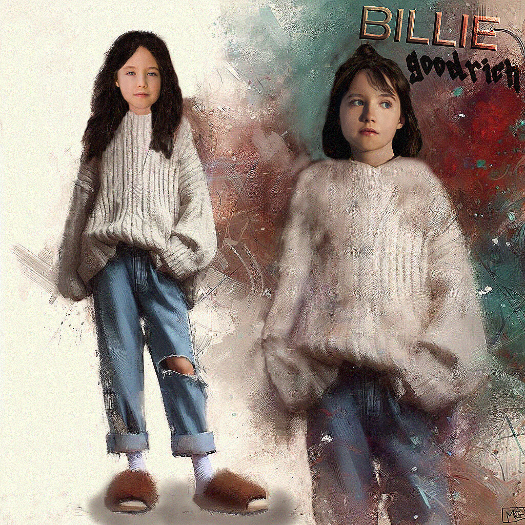 Vivien Lyra Blair - Billie Goodrich - Concept Sketches