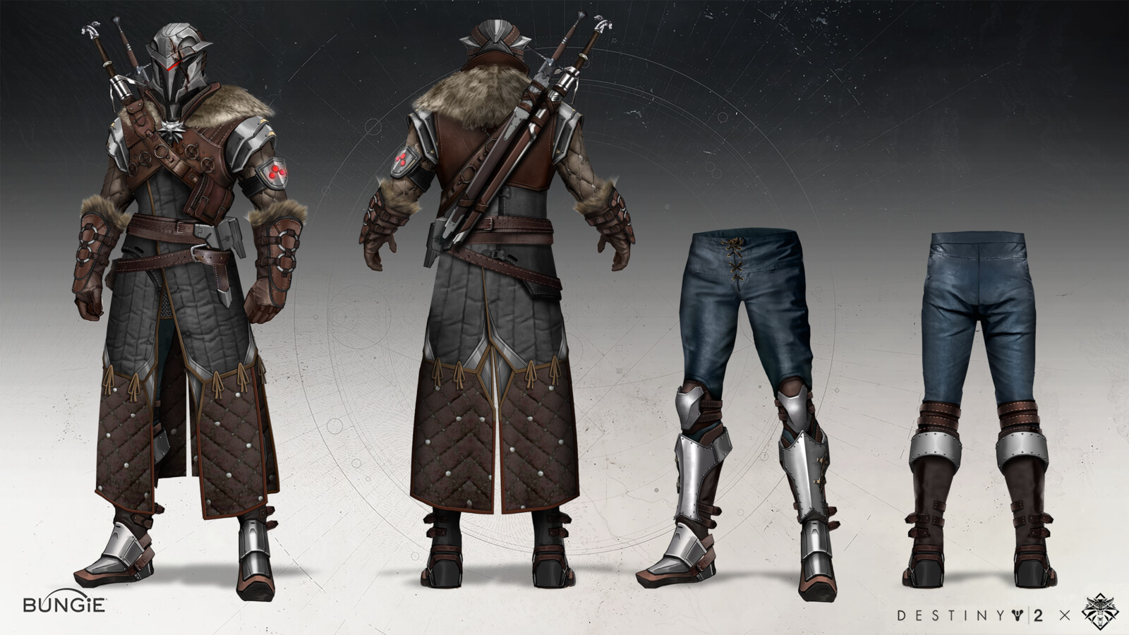 Xiang Qi Witcher X Destiny 2 Hexer Warlock Armor