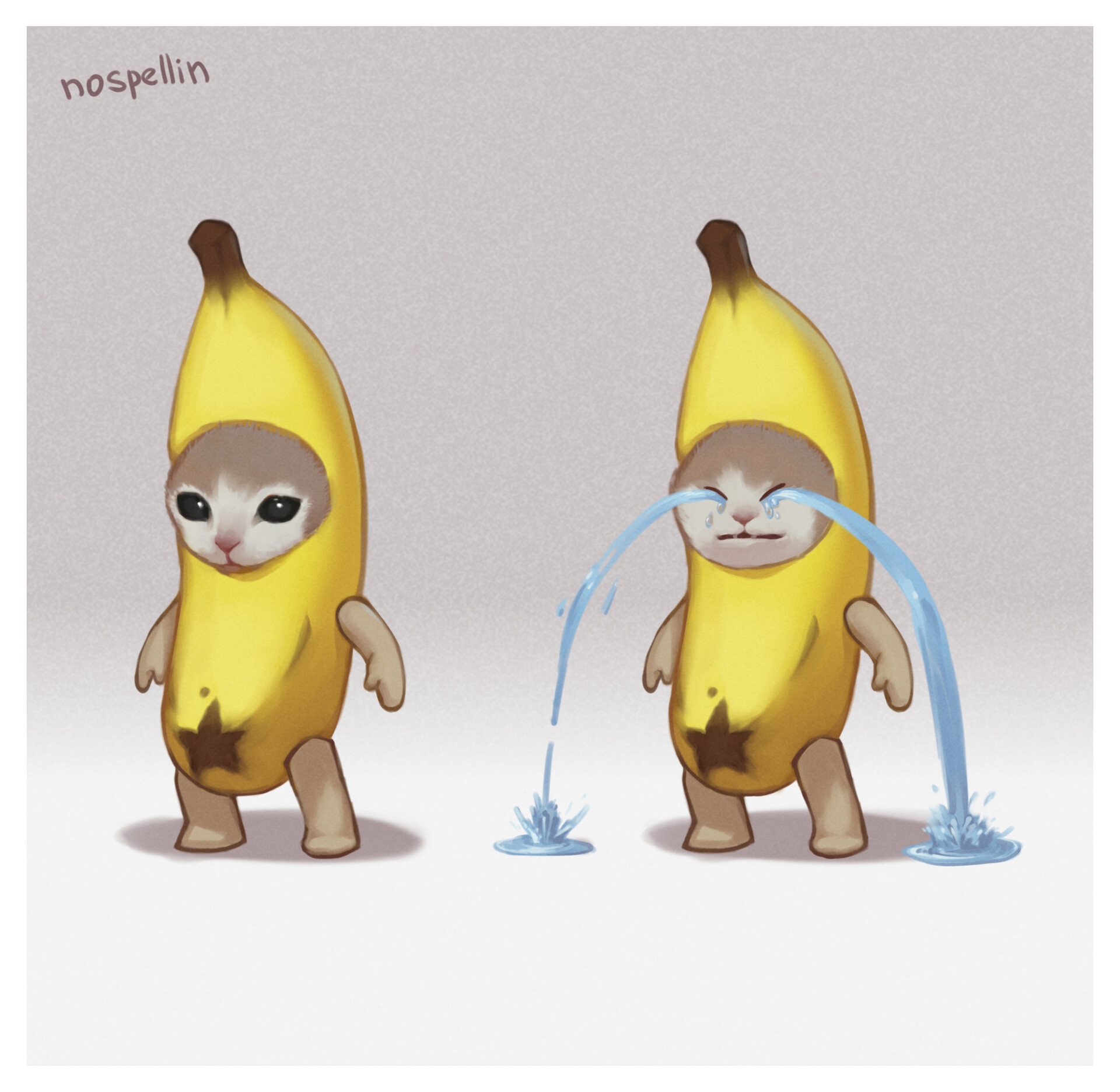ArtStation Banana Cat meme