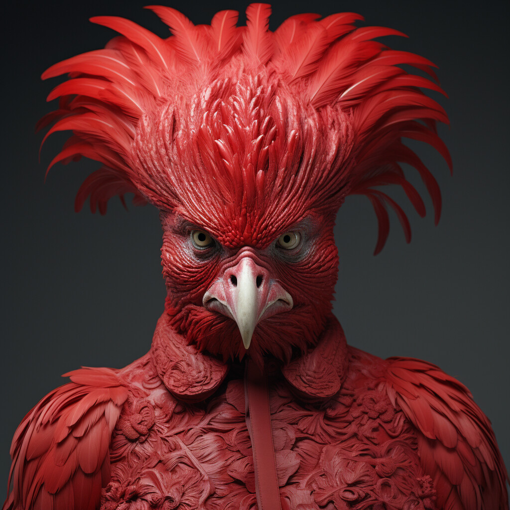 Mister Red Feathers