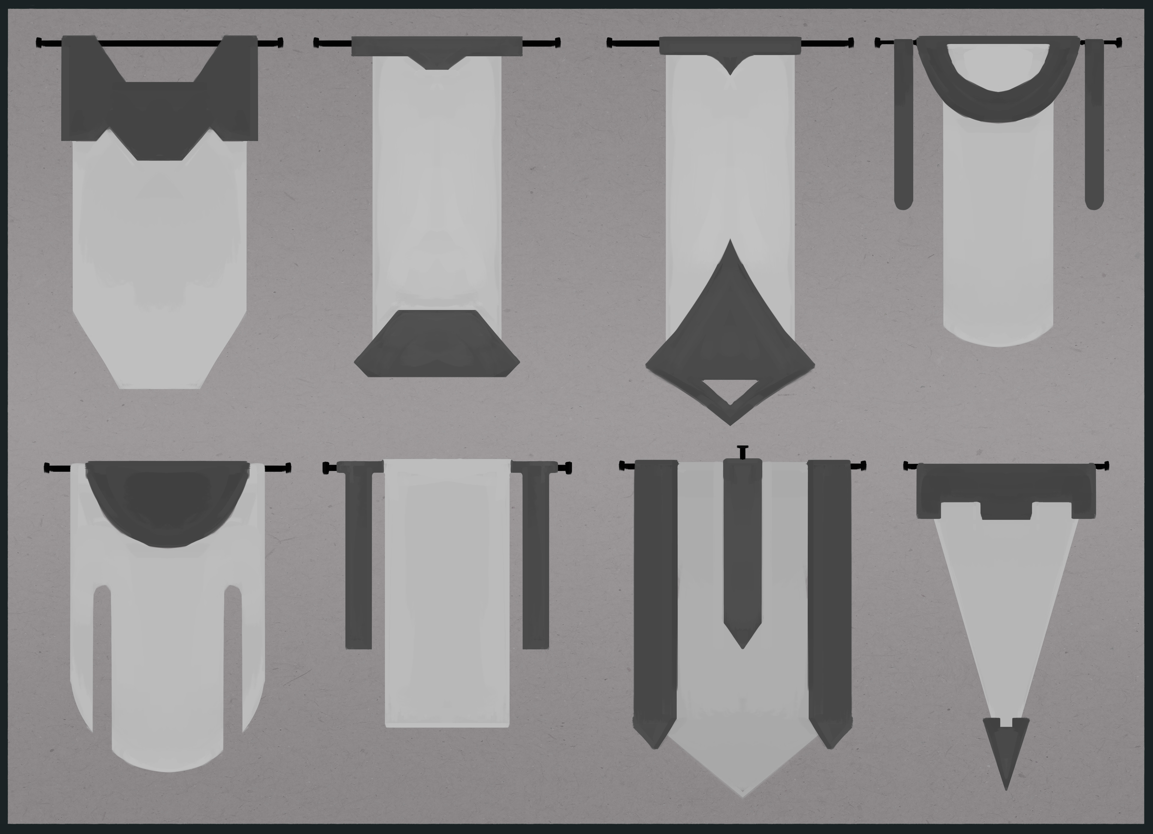 Initial shape designs